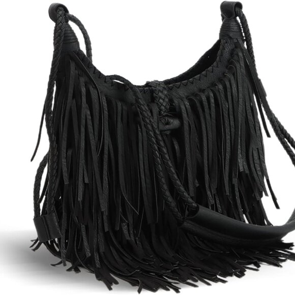 Fringe Hobo Bags Crossbody Bag for Women - Picture 1 of 9